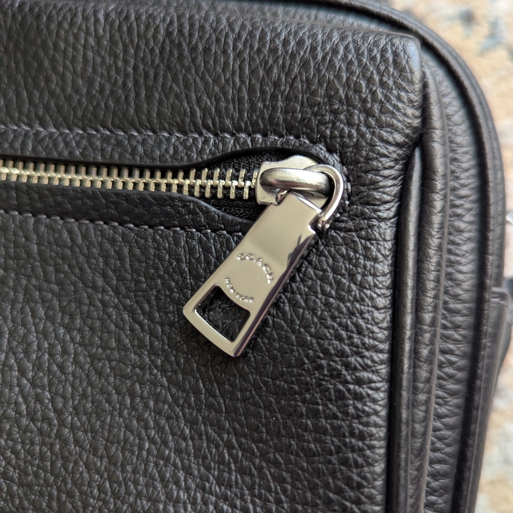 Coach Black Leather Crossbody